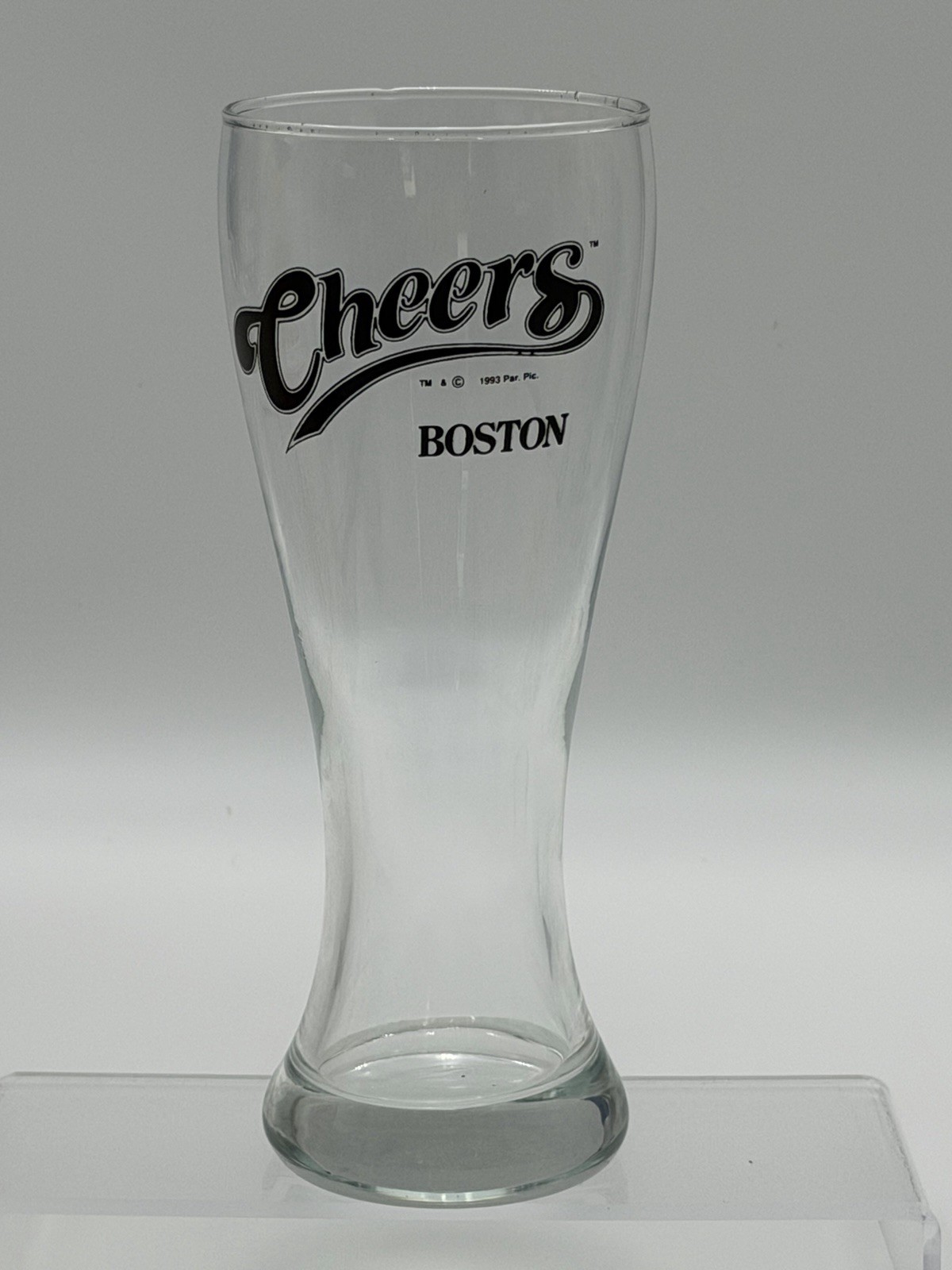 CHEERS Boston Bar Beer Pilsner Glass 1998 8.5