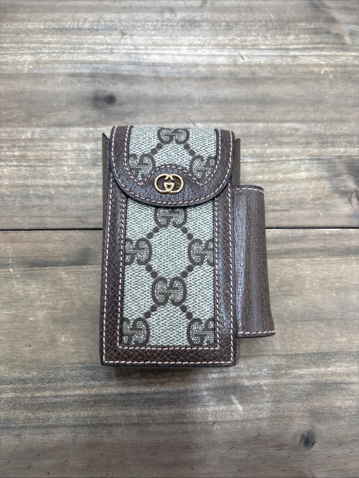 Vintage GUCCI Monogram Cigarette Case