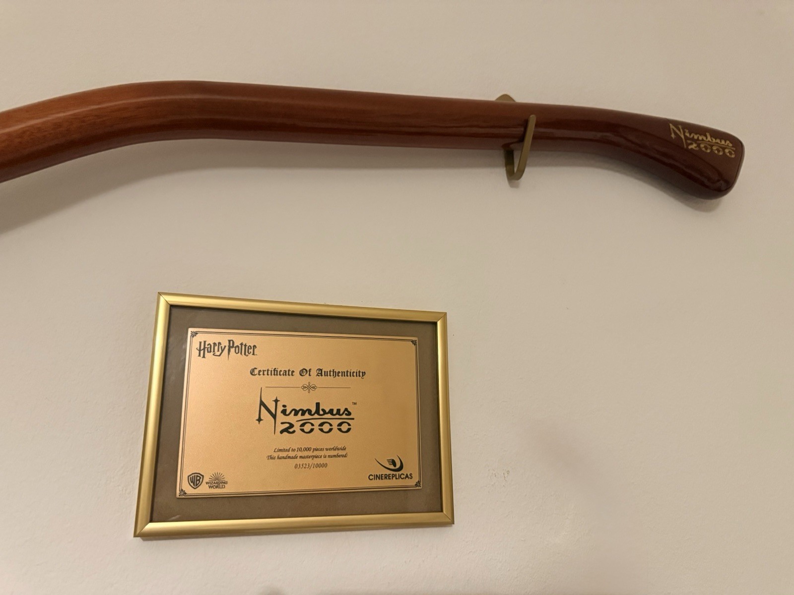 nimbus 2000 Cinereplicas 1:1 Limited Edition 10,000 pieces WW