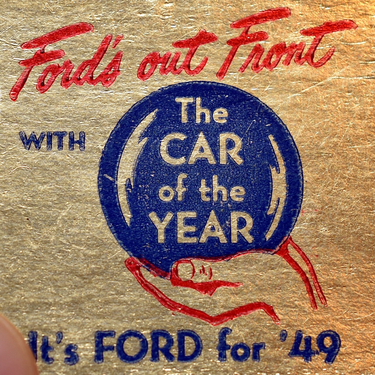 1949 Pollock Timblin Company Ford Dealership Sharon Mercer County Pennsylvania