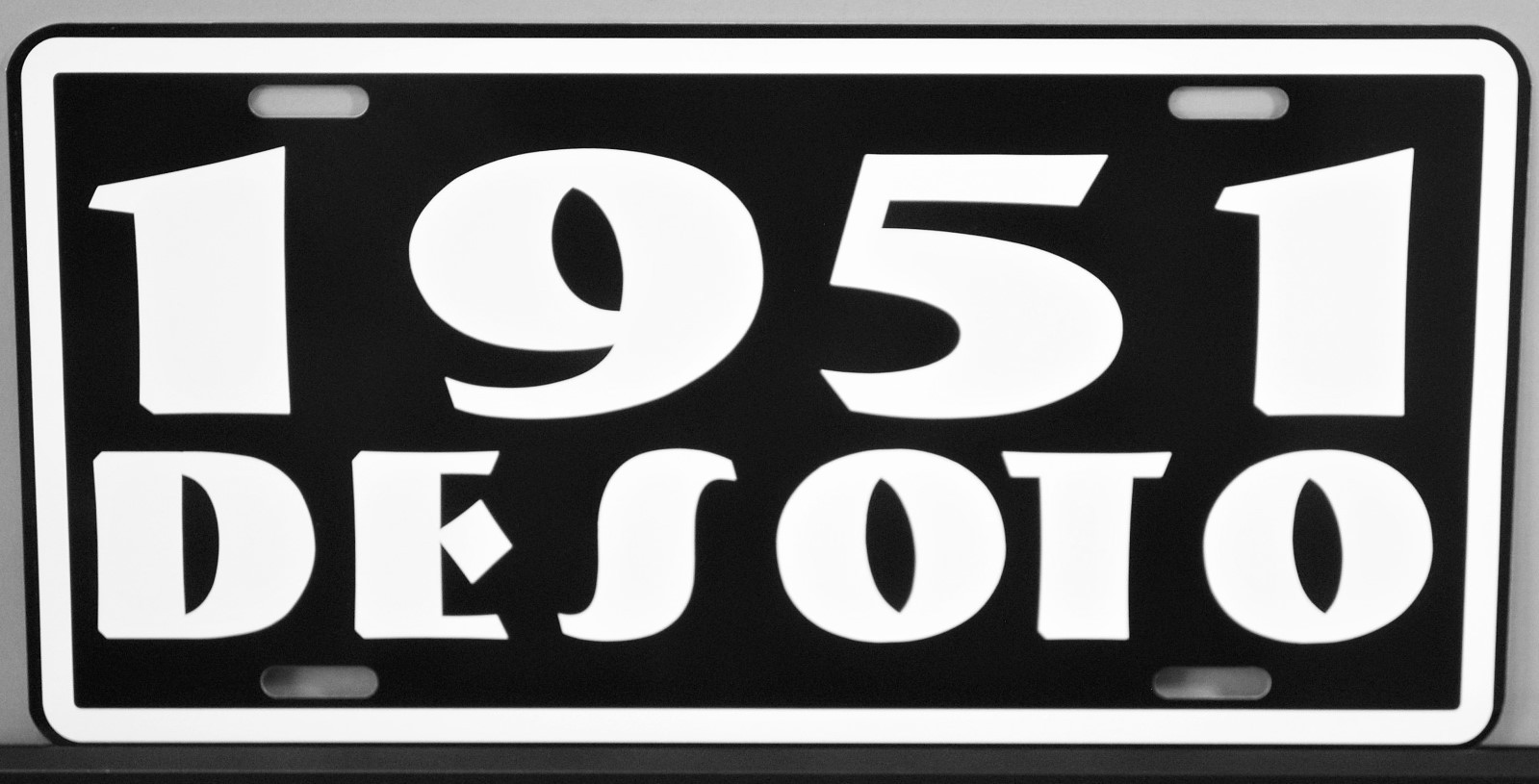 1951 DeSoto Metal License Plate Fits Dodge Firedome Adventurer Classic Custom