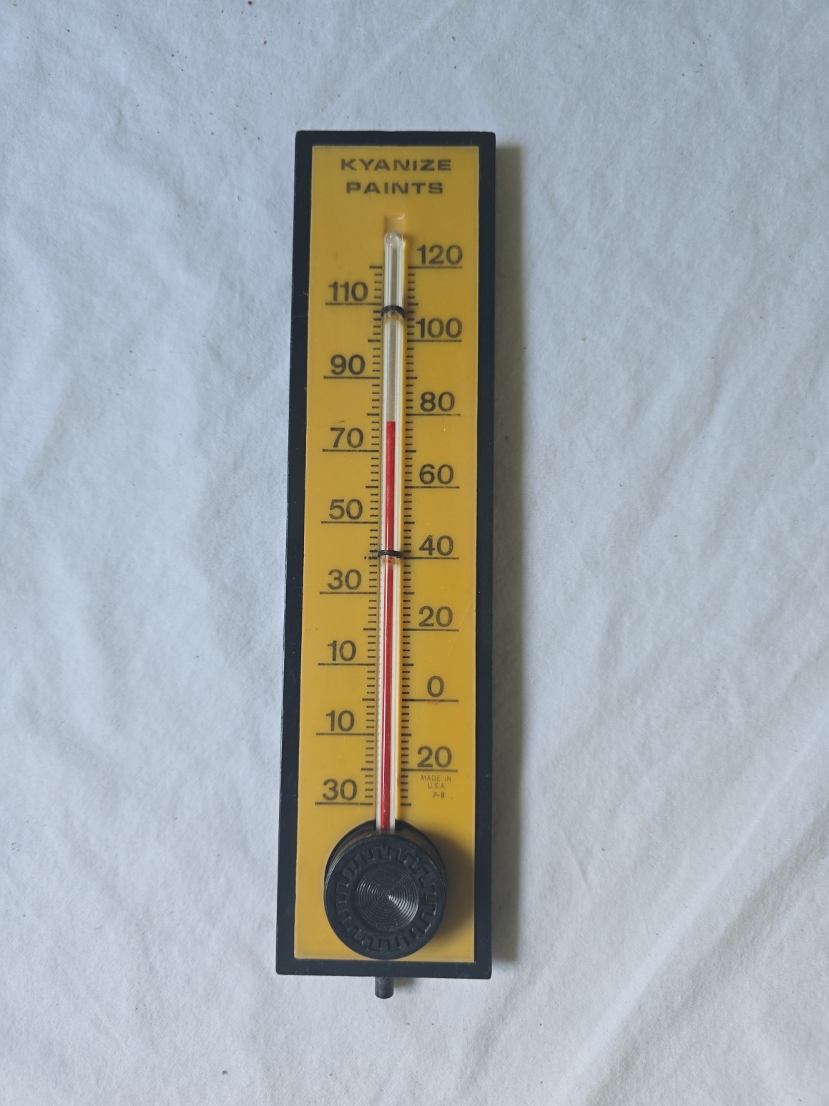 Vintage Wall-Hanging 1940\'s Advertising Thermometer \