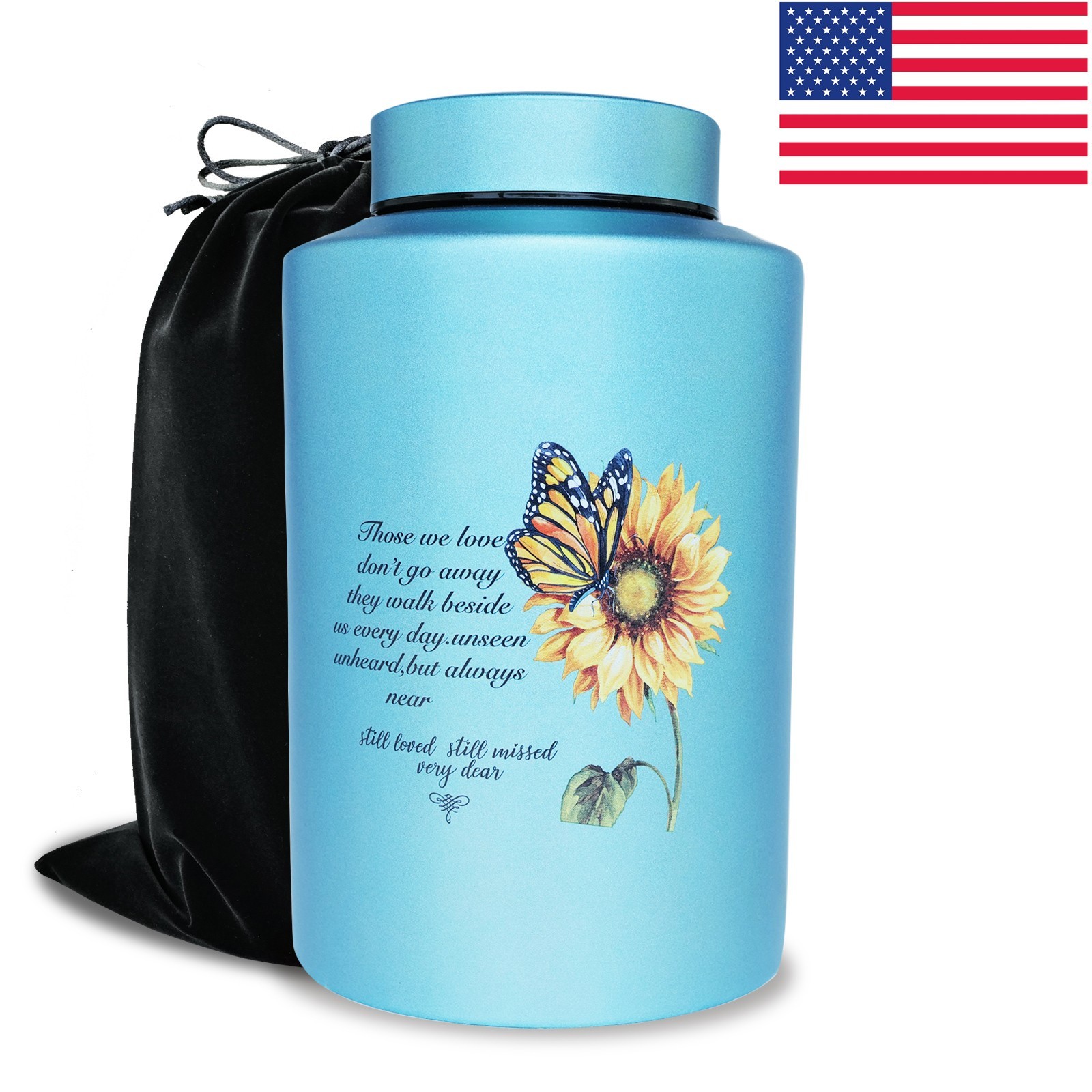 Large Cremation Urns for Adult Male Female Man Women Ashes with Pouch Large Cremation Urns for Adult Male Female Man Women Ashes with Pouch