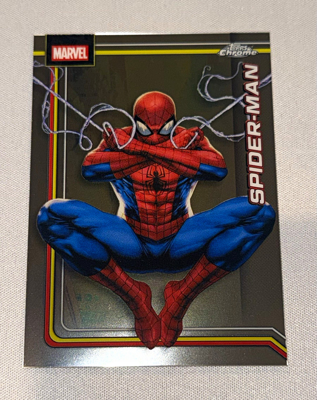 🔥 2026 Topps Chrome Marvel SPIDER-MAN #163 REFRACTOR 🔥 Peter Parker
