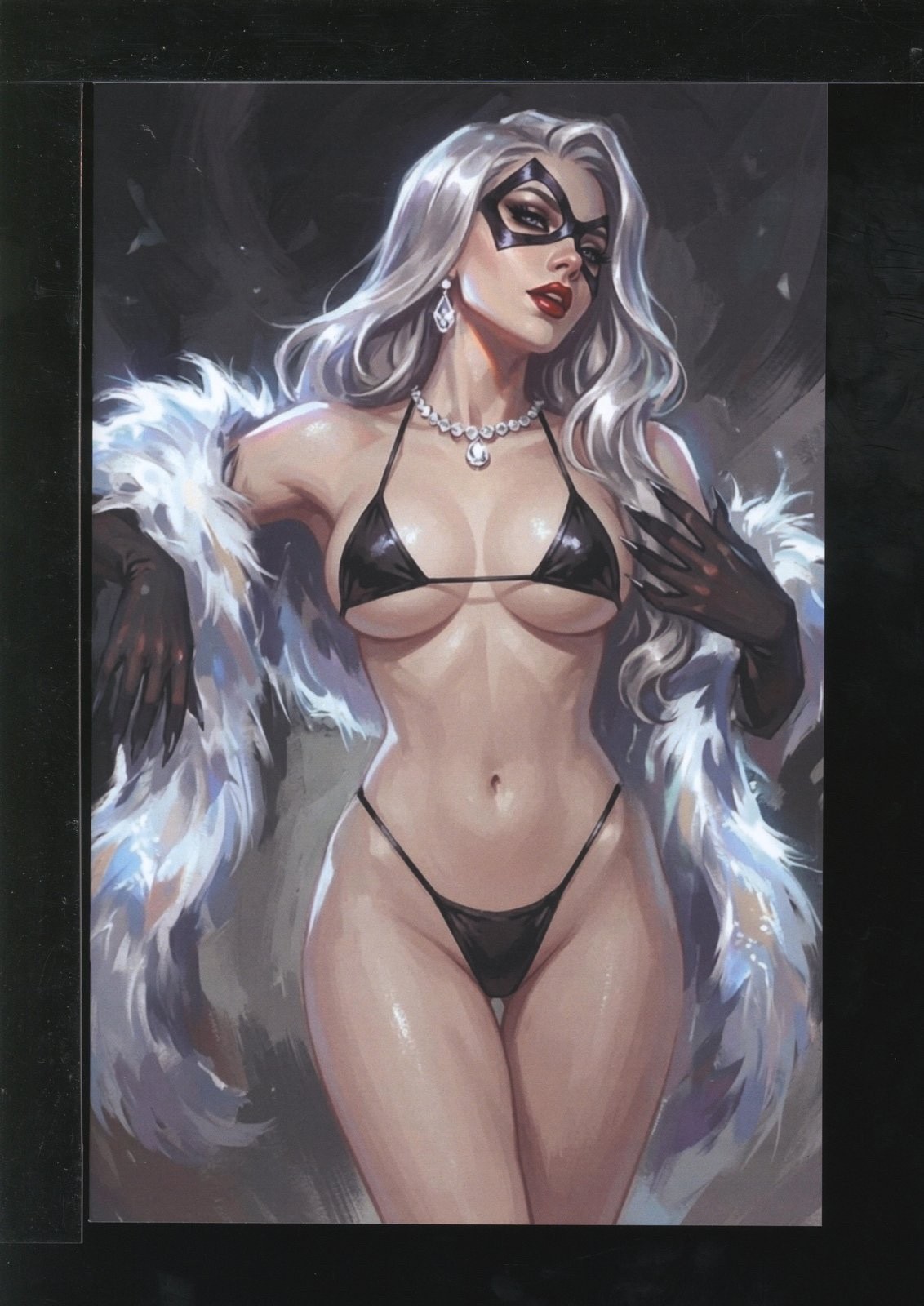 Flawless Five #6B by Muffin Fab Black Cat Bikini