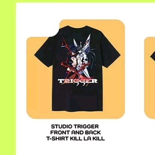 KILL LA KILL 10TH ANNIVERSARY T-SHIRT XL STUDIO TRIGGER ANIME EXPO AX 2022 NEW