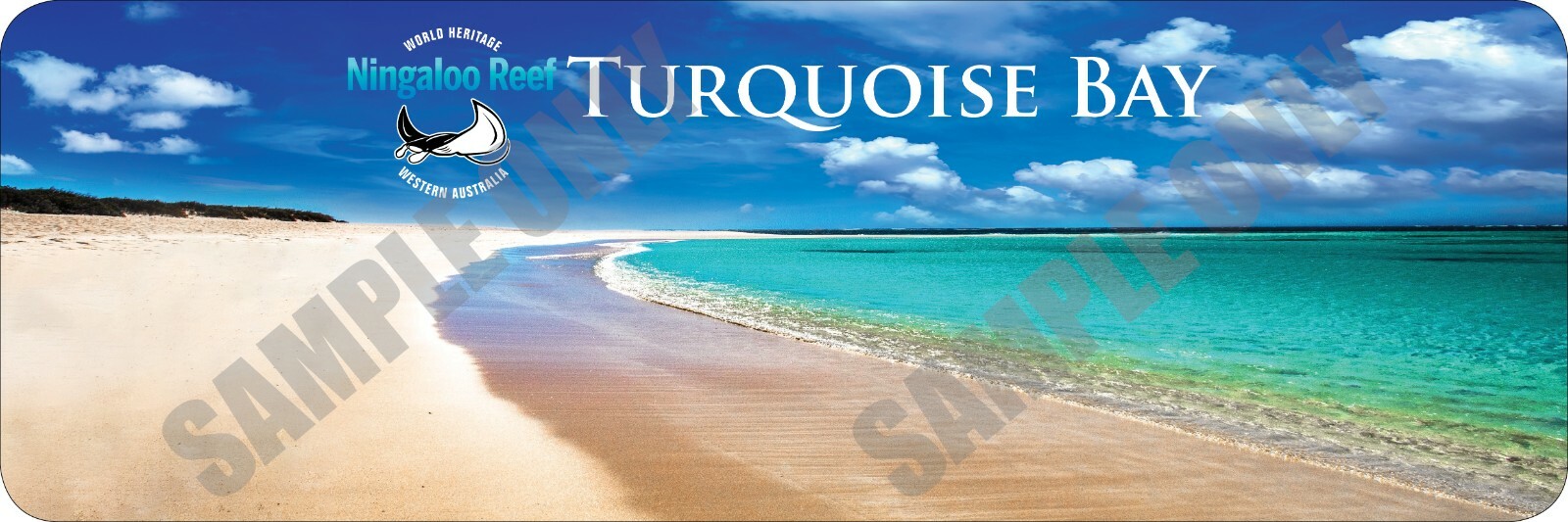 Turquoise Bay  - Ningaloo Reef Bumper Sticker 