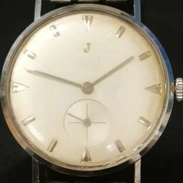 Rare Working Good Juvenia Small Second Manual Wind SS (SNA) 2250306012008GX