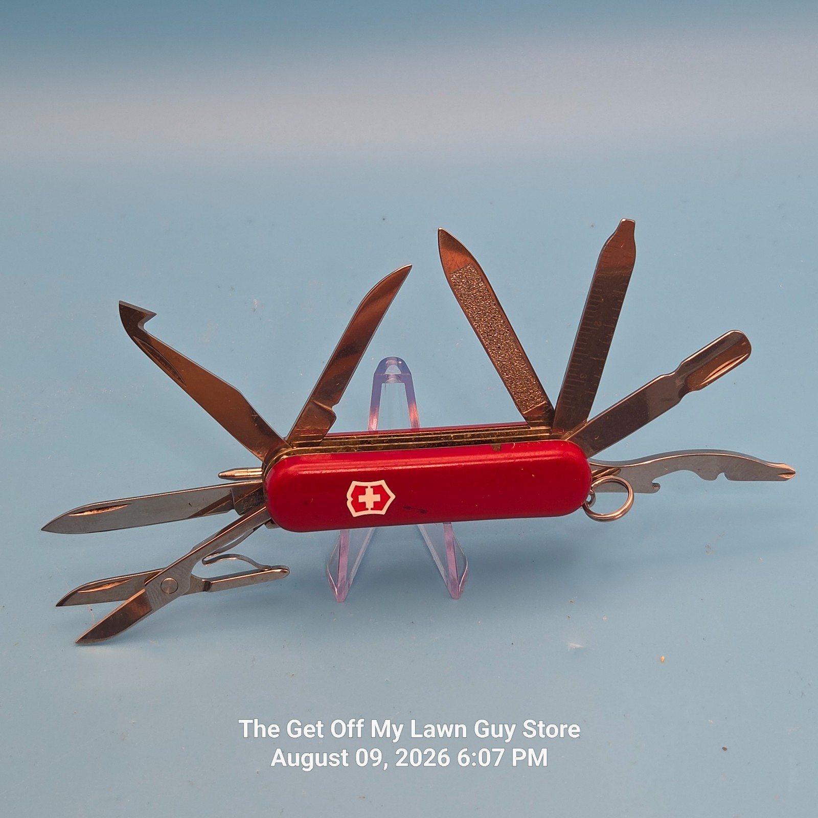 Victorinox Midnight MiniChamp Swiss Army Knife 58mm Multi Tool 17 Functions