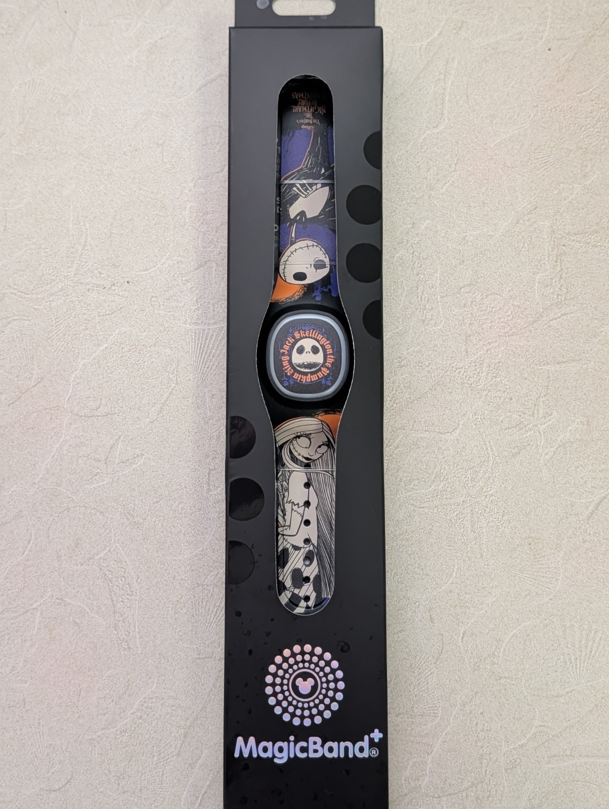 Disney Parks Jack Skellington and Sally NBC Magic Band Plus New Unlinked 2026