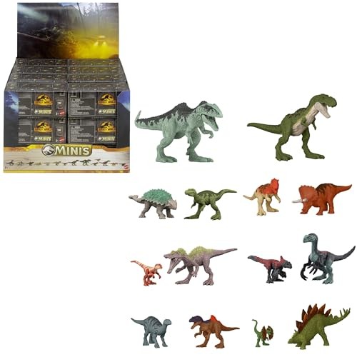 Mattel Jurassic World New Dominators Minifigure Box Assortment Vol. 2 [24