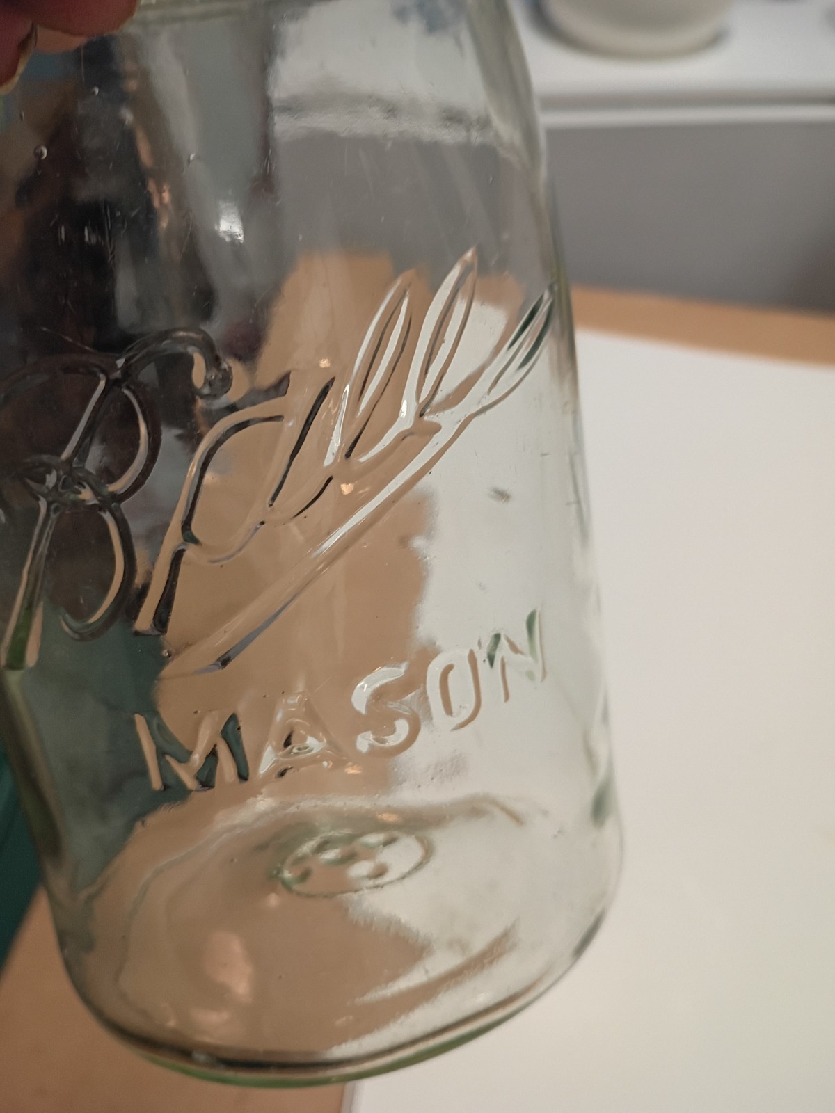 antique vintage Ball Jar 3L\'s