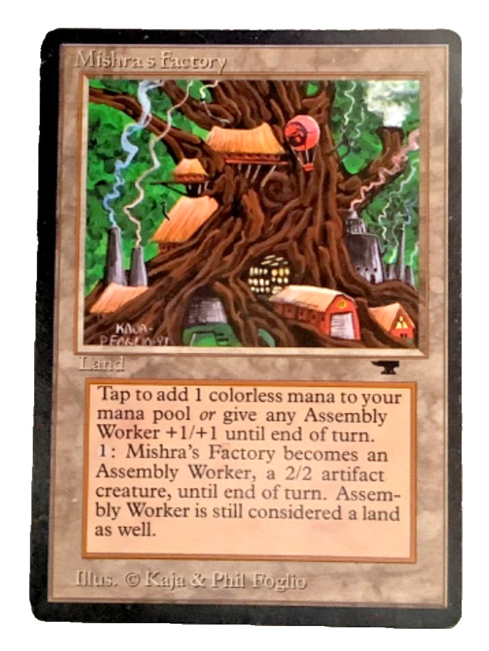 MTG Mishra’s Factory - Antiquities (Summer Version LP) Magic the Gathering
