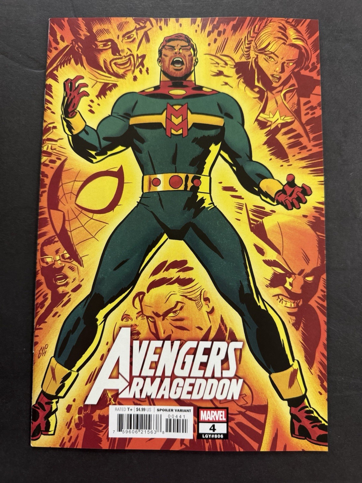 🔥 Avengers: Armageddon #4 Michael Cho Spoiler Variant Miracleman 9/16/26 🔥
