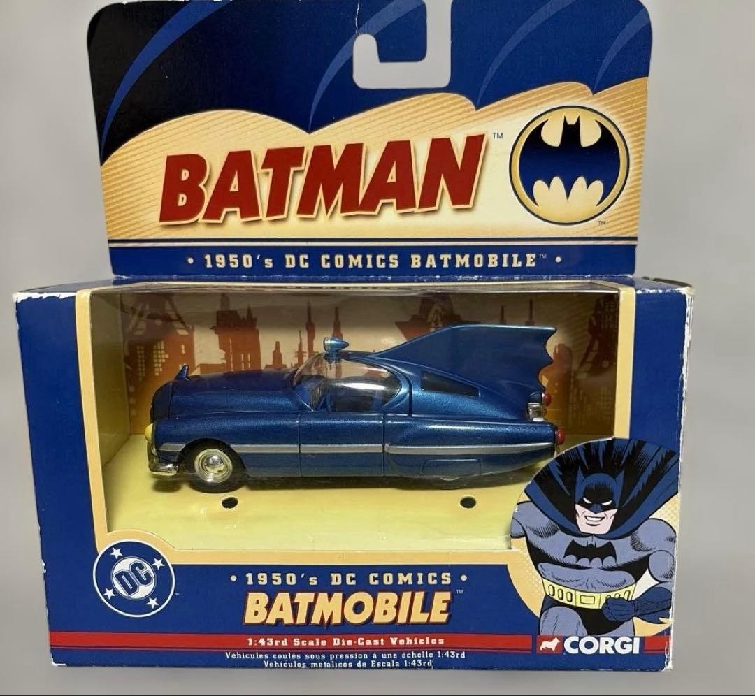 Corgi 1950's DC Comics Batmobile 1/43 Diecast Collector's Item