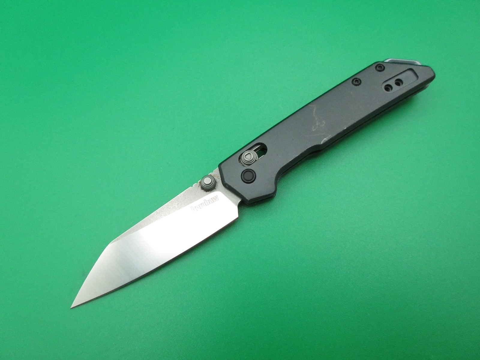Kershaw 2051R Mini Iridium Reverse Tanto Folding Pocket Knife