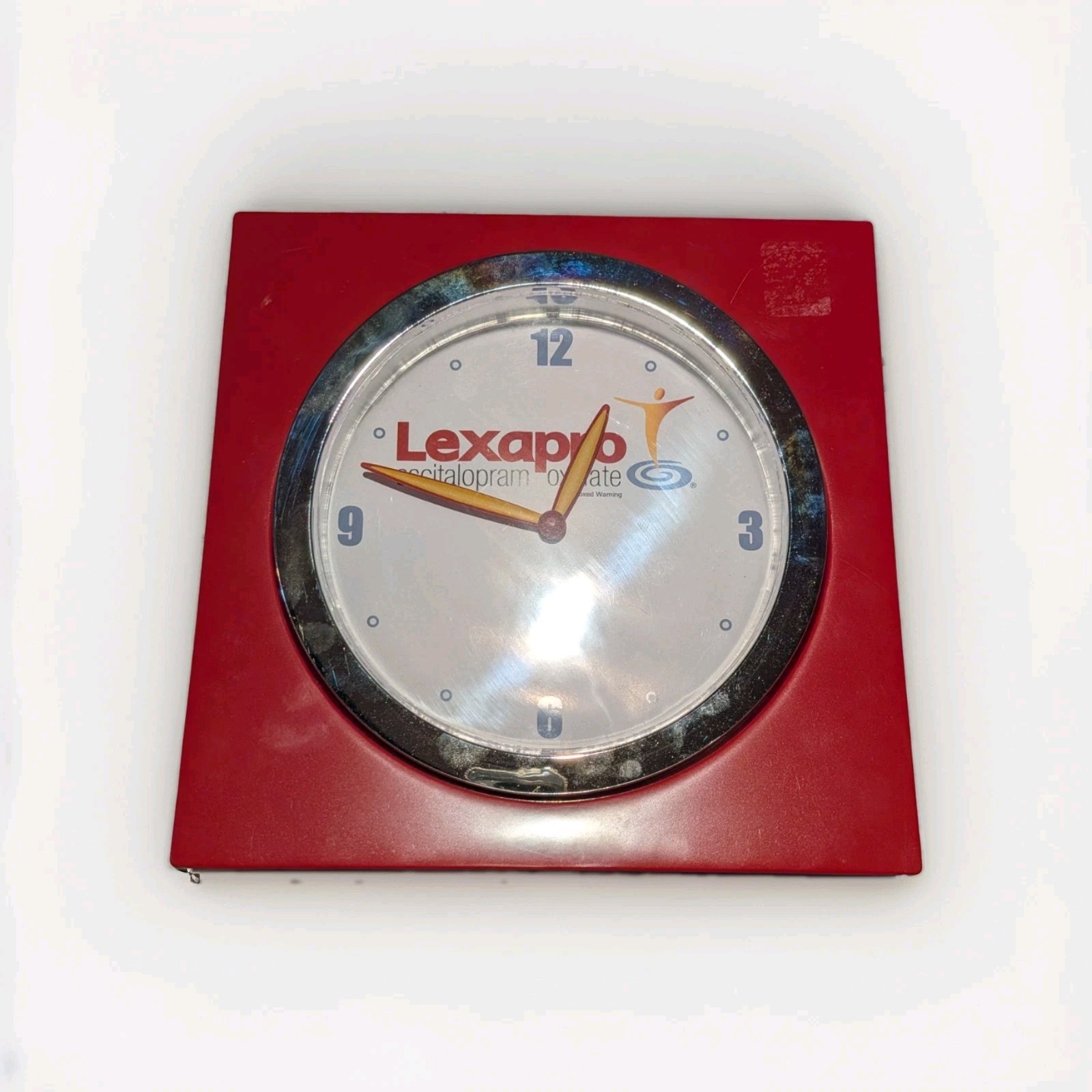 Lexapro Antidepressant Prescription Drug Promotional Vintage Y2K 2000s Clock 