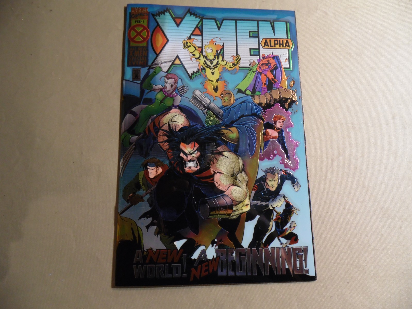 X-Men Alpha #1 (Marvel Comics 1994) Free Domestic Shipping