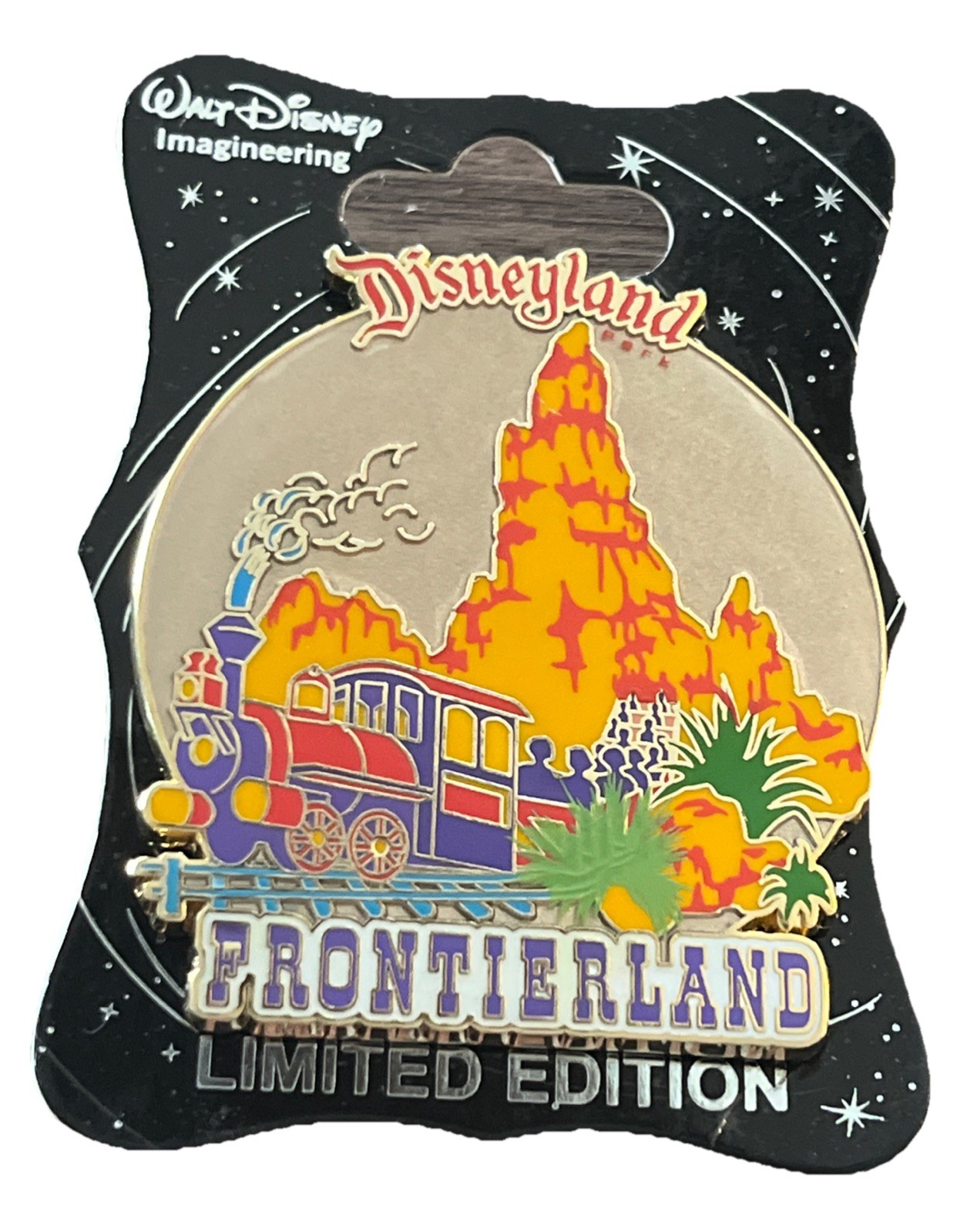 Frontierland Retro Disneyland Park Walt Disney Imagineering Pin LE 300 RARE NEW