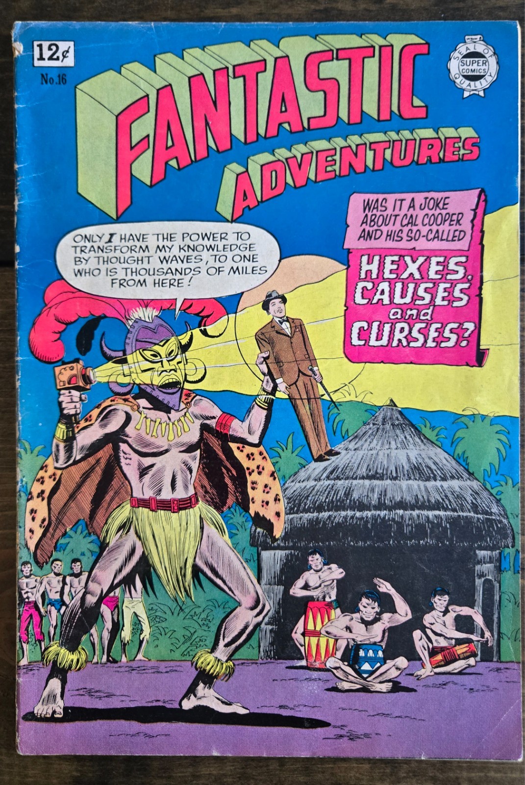 Fantastic Adventures #16 VG (I. W. Publishing SUPER Comics 1964)