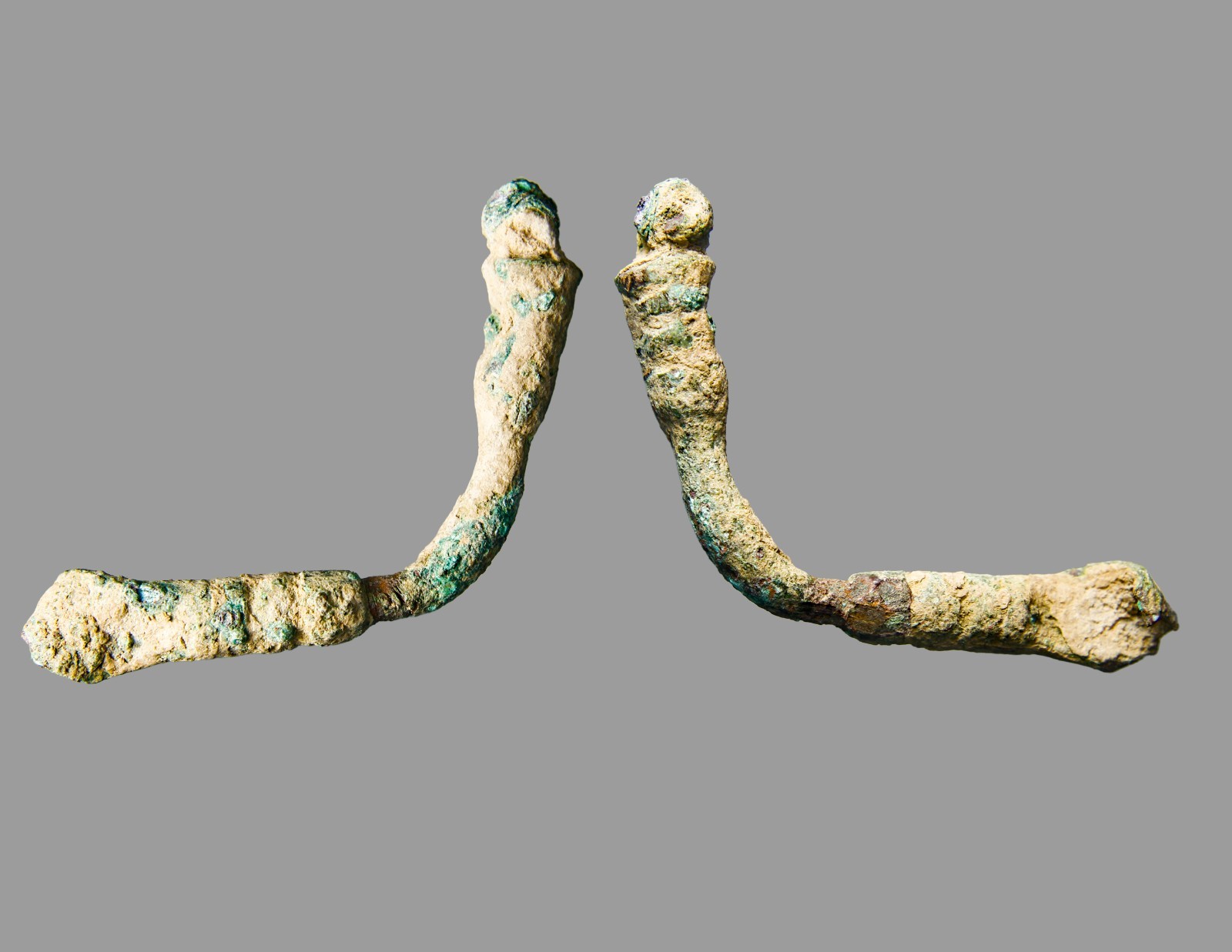 Ancient Roman Bronze Fibula Brooch Clothing Fastener 41mm Authentic wCOA