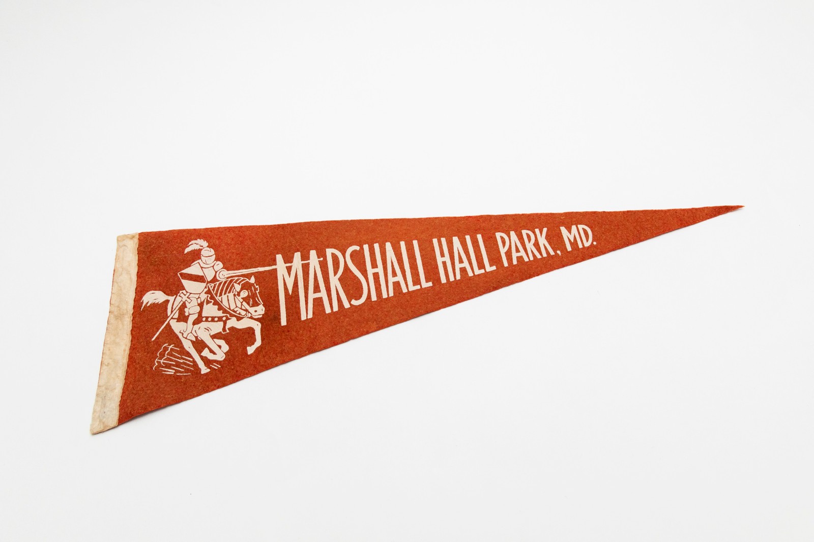 Vintage Marshall Hall Park Maryland Souvenir Felt Pennant 26