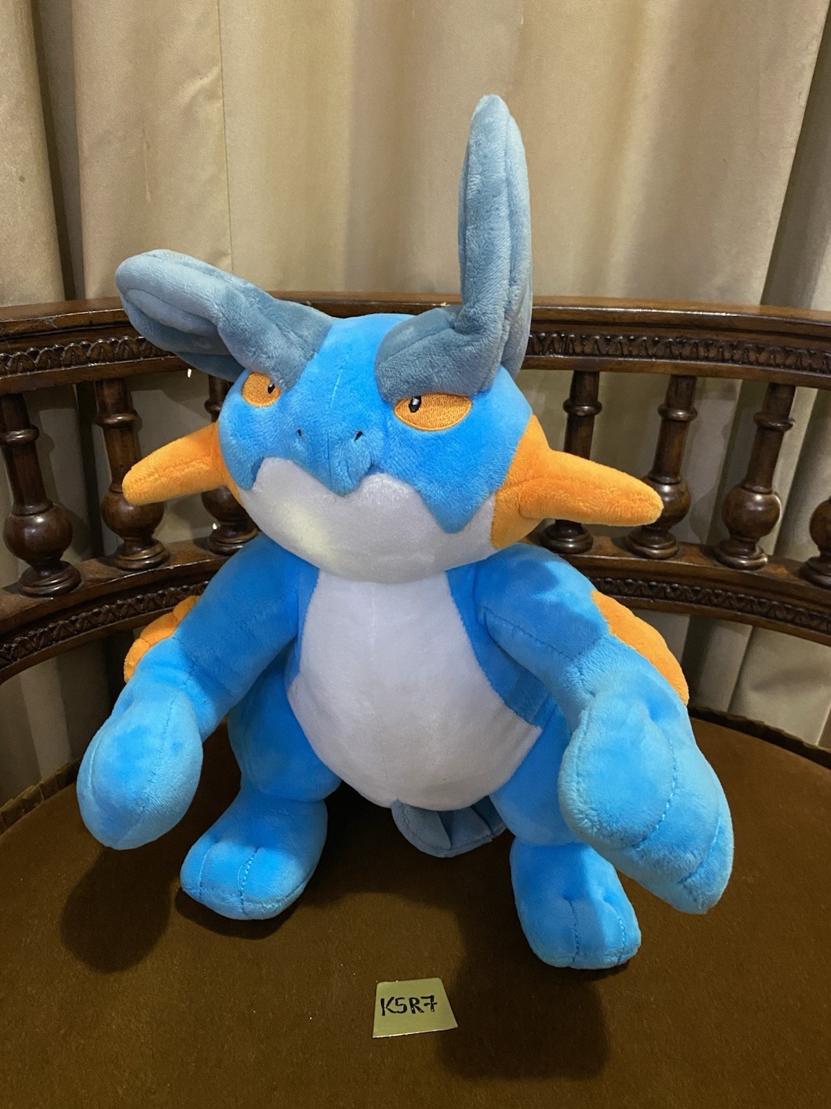 Swampert Pokemon Center Japan 2019 Large 15” Plush mudkip pokedoll