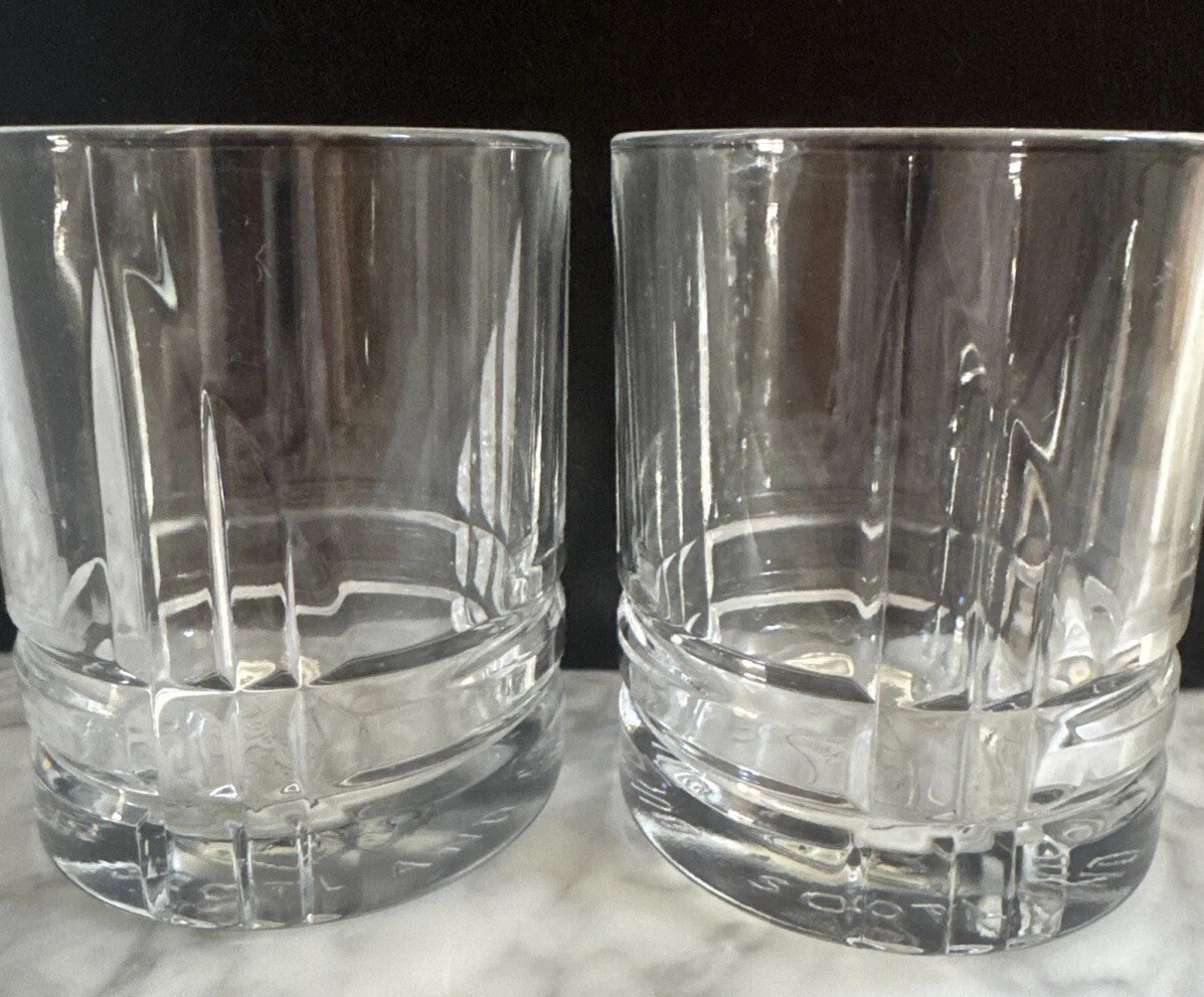 Buchanan’s De Luxe Scotch Whisky Glasses (Set of 2).