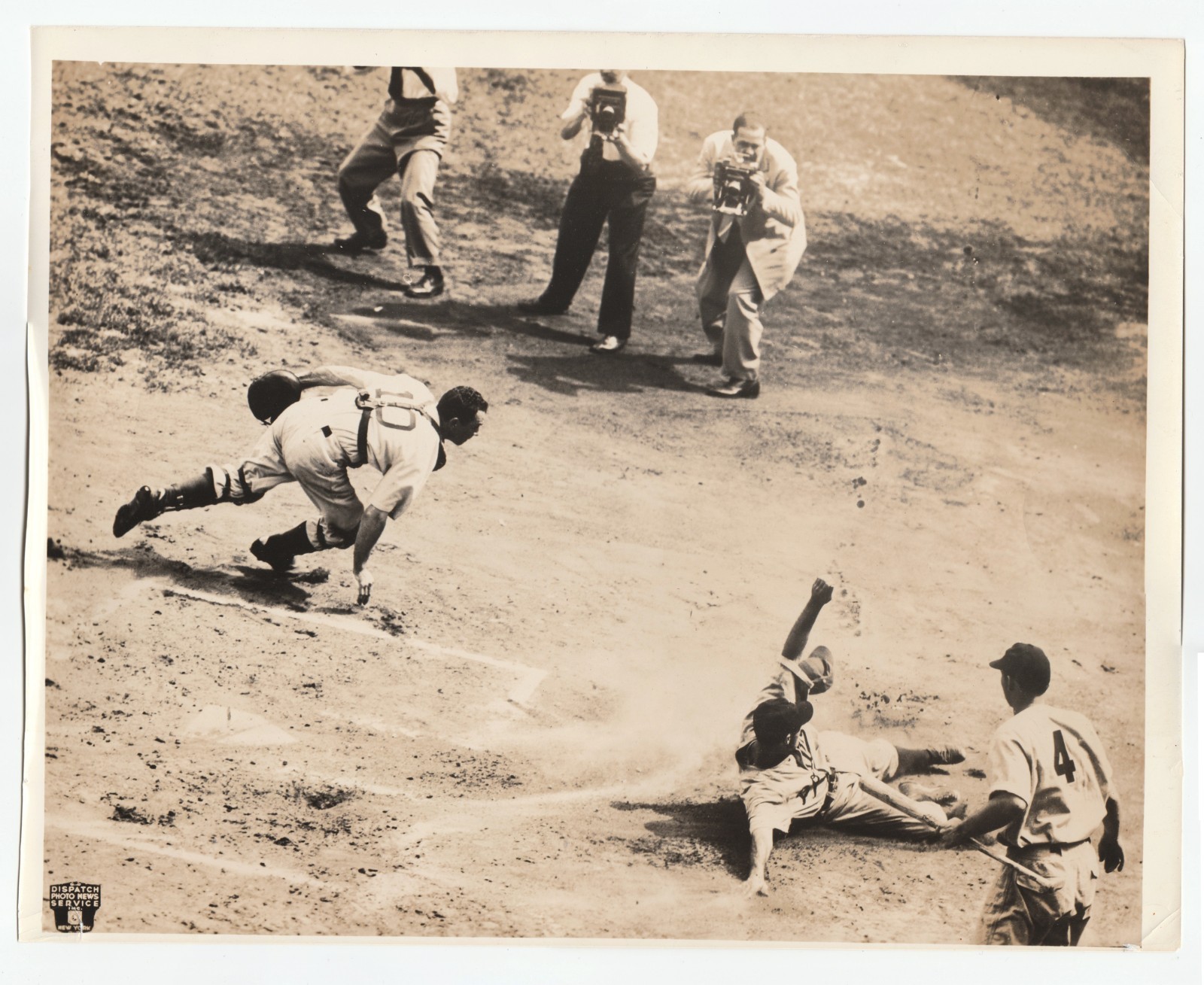 Boston Braves Sibi Sisti Brooklyn Dodgers Baseball  Original Large Press Photo