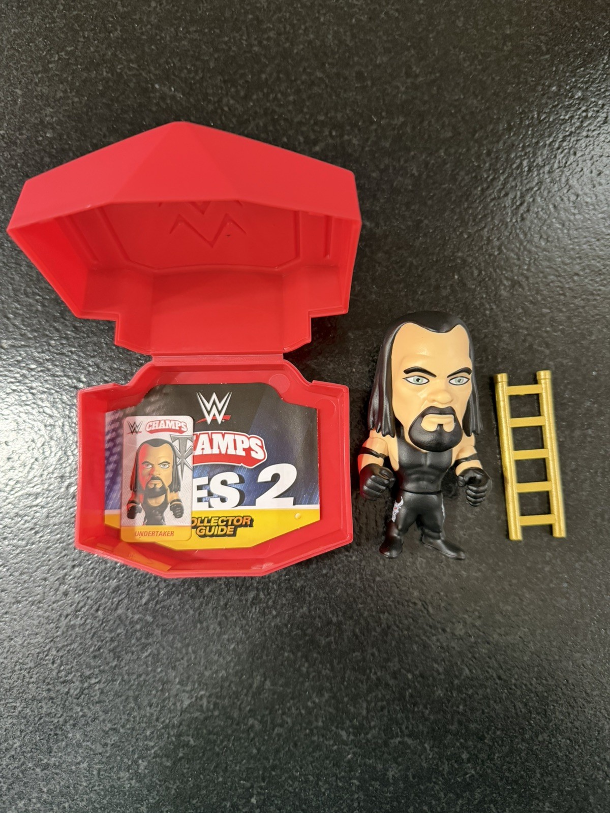 WWE Champs Series 2 The Undertaker Figure w/ Collector Guide