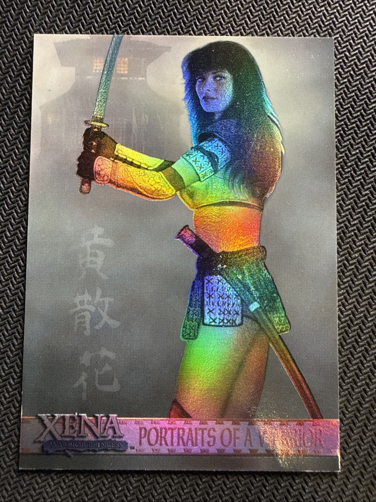 XENA 2004 ART & IMAGES PORTRAITS OF A WARRIOR PP6 INSERT TRADING CARD