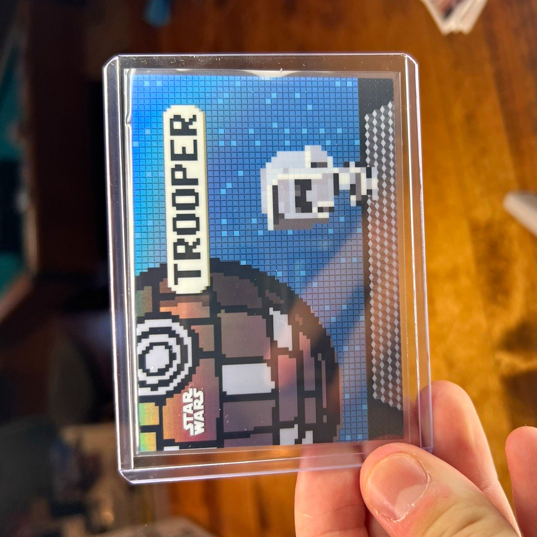 Topps 2026 Topps Chrome Star Wars Scout Trooper Bonus Stage Insert BO-ST