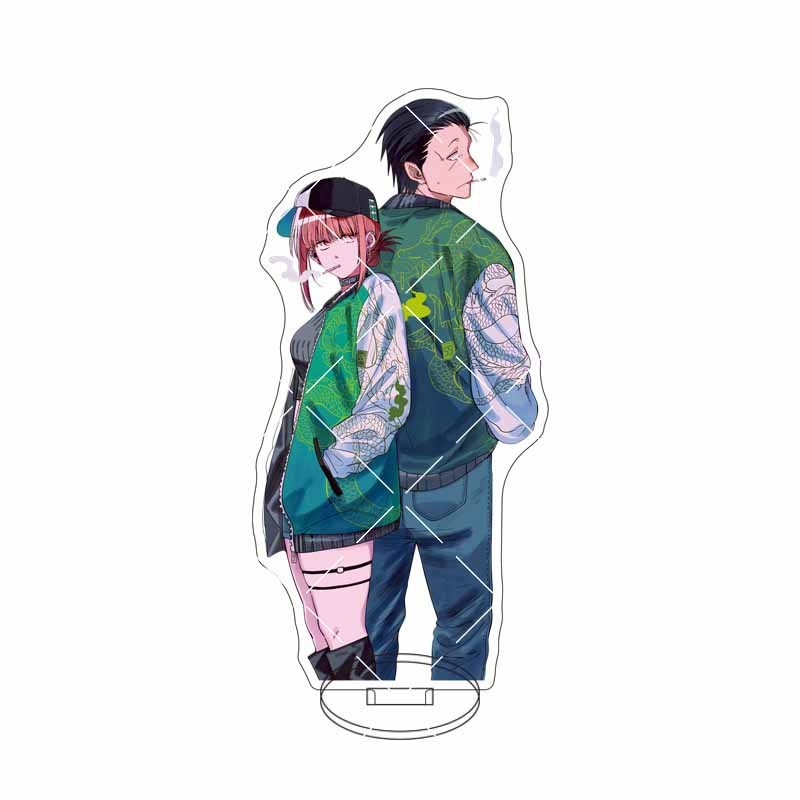 Anime Smoking Behind The Supermarket with You Sasaki Tayama Acrylic Stand Figure