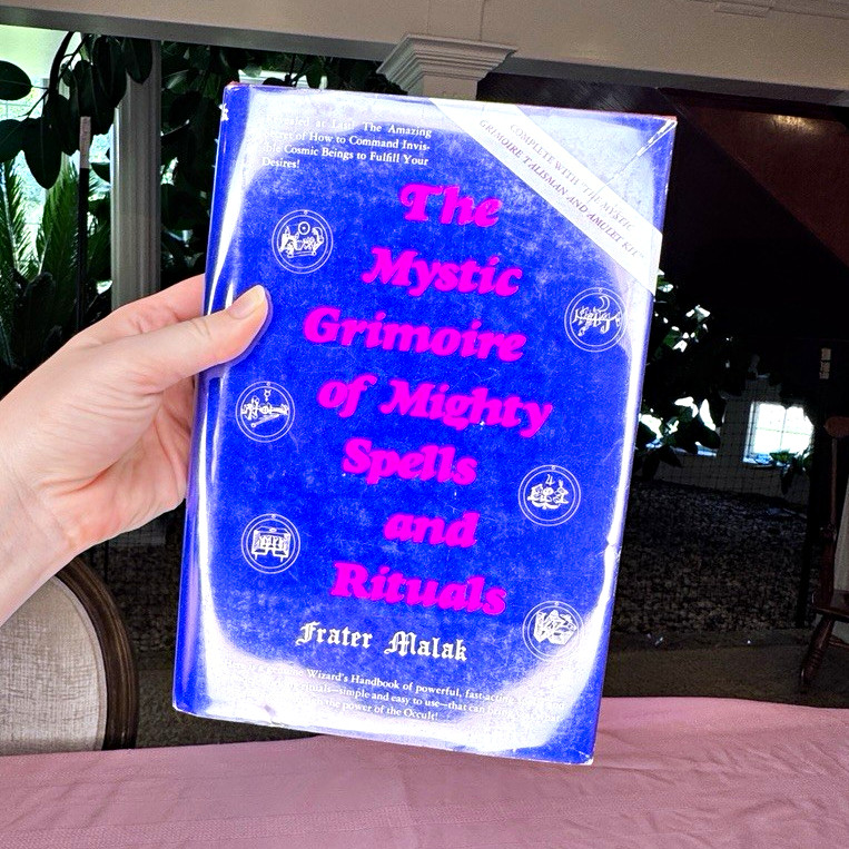 The Mystic Grimoire of Mighty Spells and Rituals Frater Malak vintage witchcraft