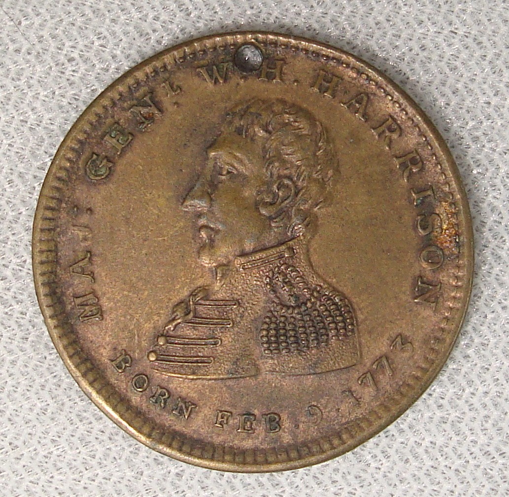 1840 William Henry Harrison Campaign Token 