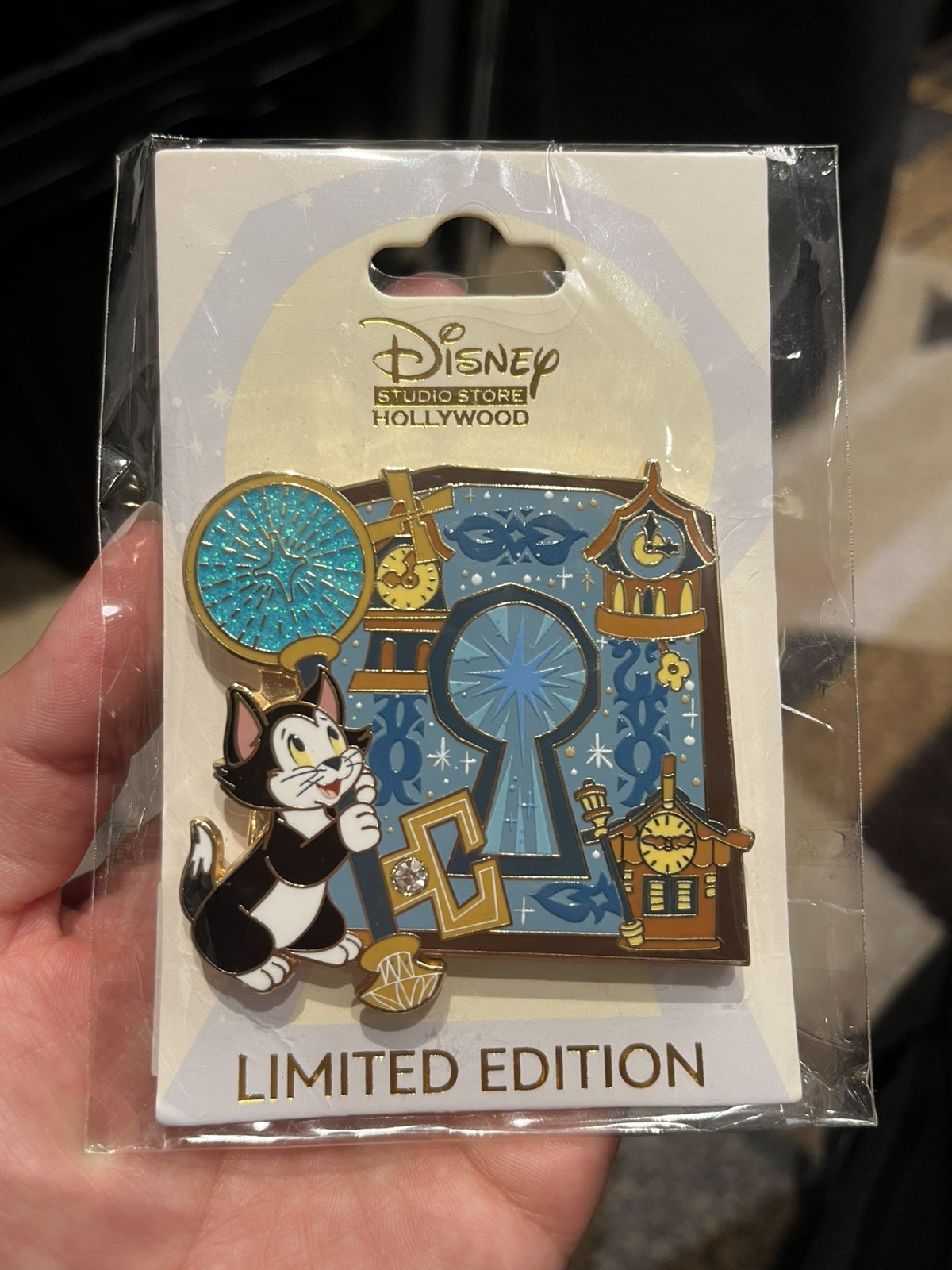 Disney 2026 D23 DSSH Unlocking the Magic Series LE 400 Pinocchio Figaro Pin
