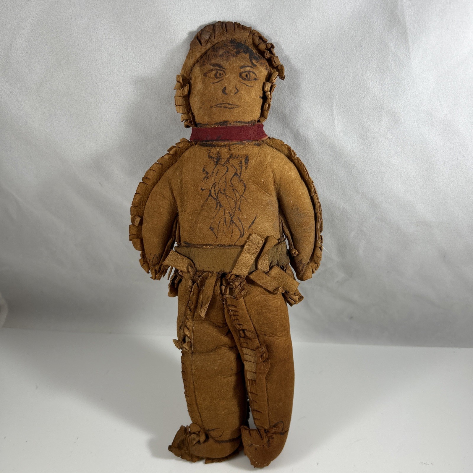 Antique Native American Hide Doll