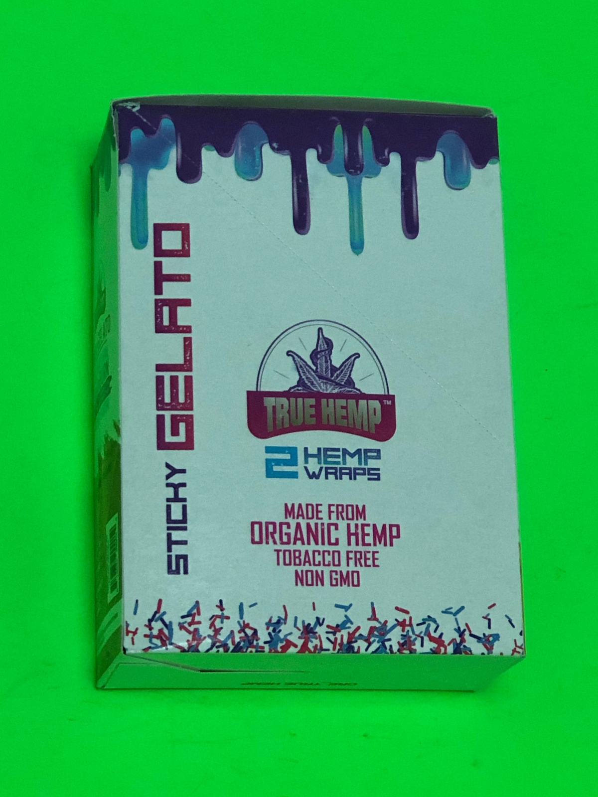 FREE GIFTS🎁True Hemp Sticky Gelato🍧50 High Quality Organic Hemp Rolling Papers