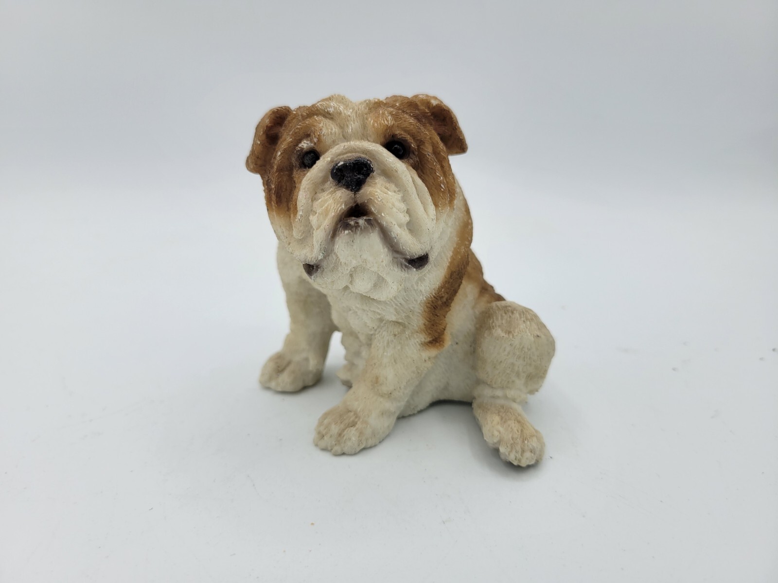 Vintage UDC Classic Critters 1984  Bulldog Dog Puppy Statue Figurine 4\