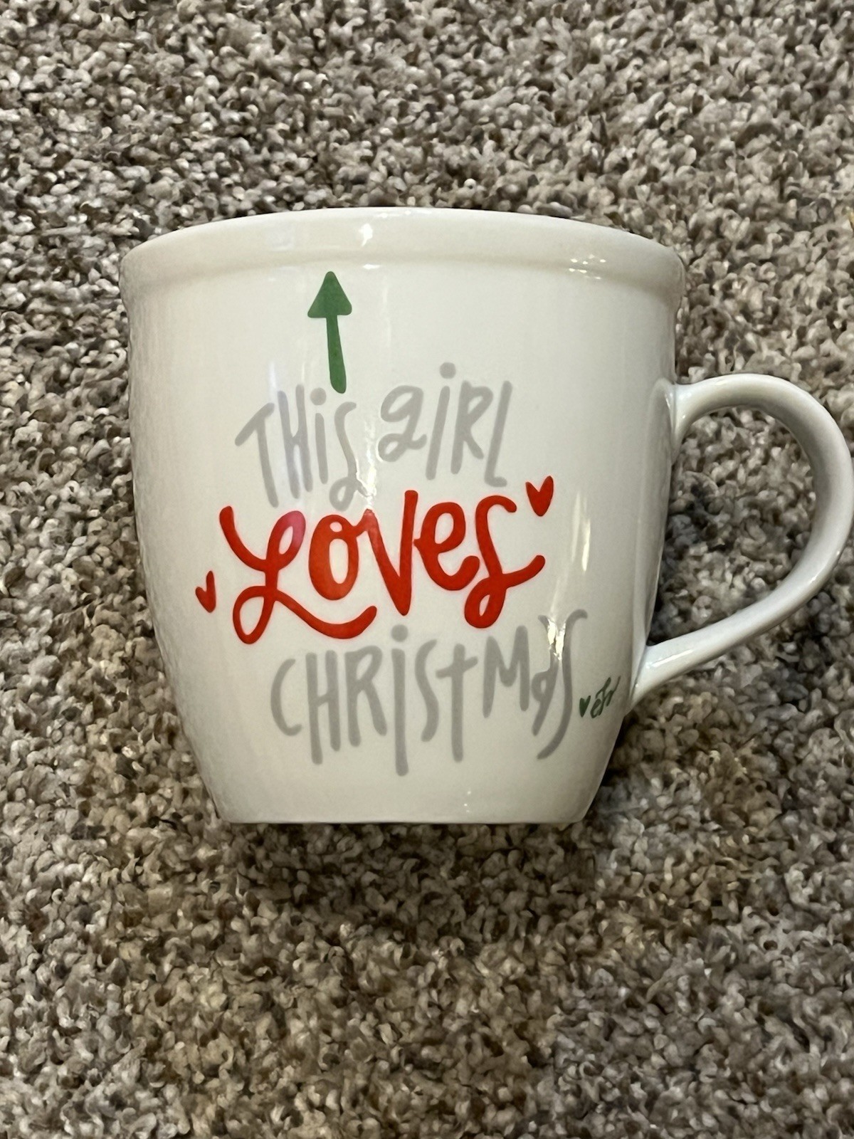 This Girl Loves Christmas Coffee Mug, gift for her