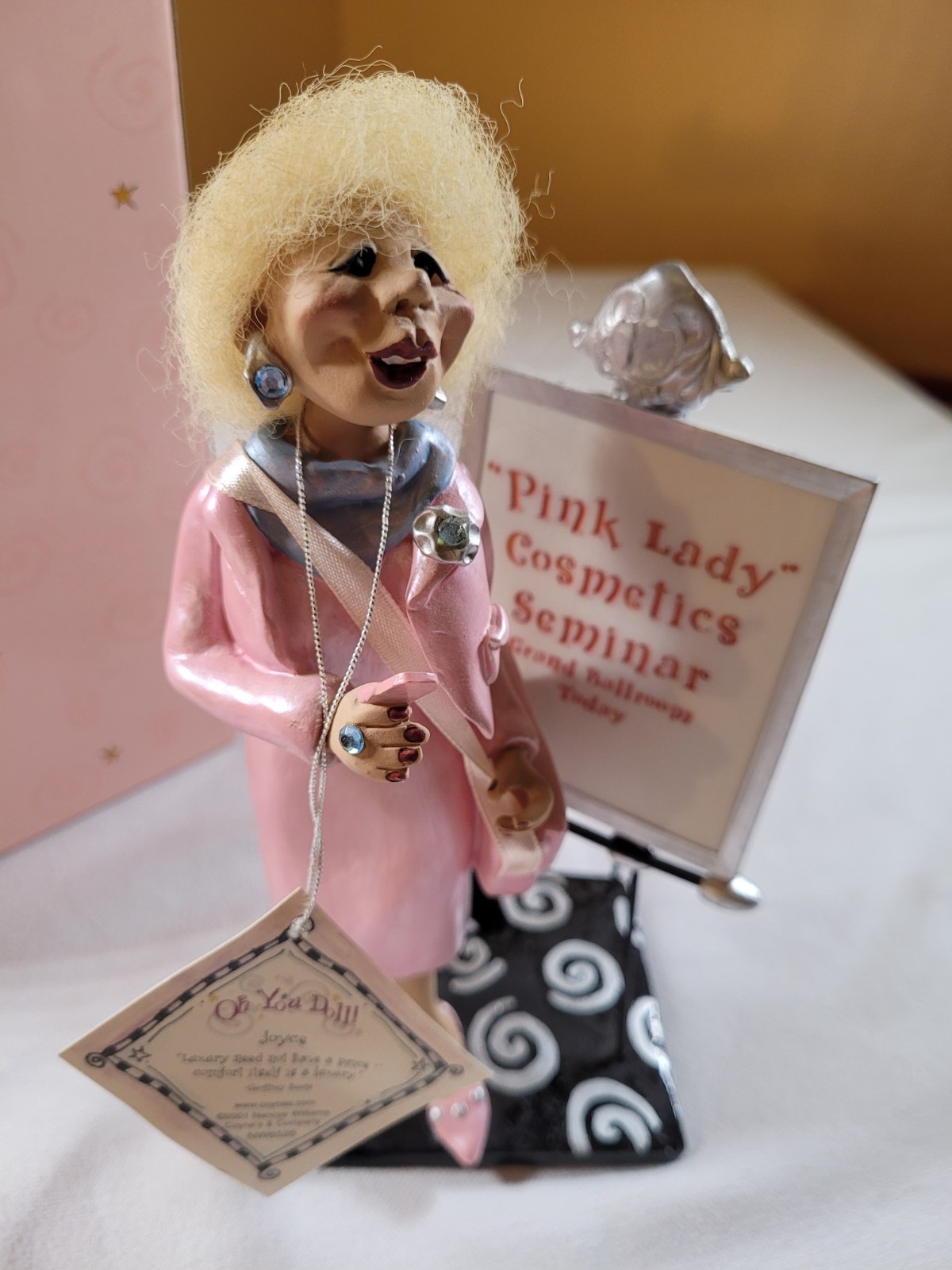Oh You Doll NW6526 Joyce 2001 NEW Standing Figurine In Box #5