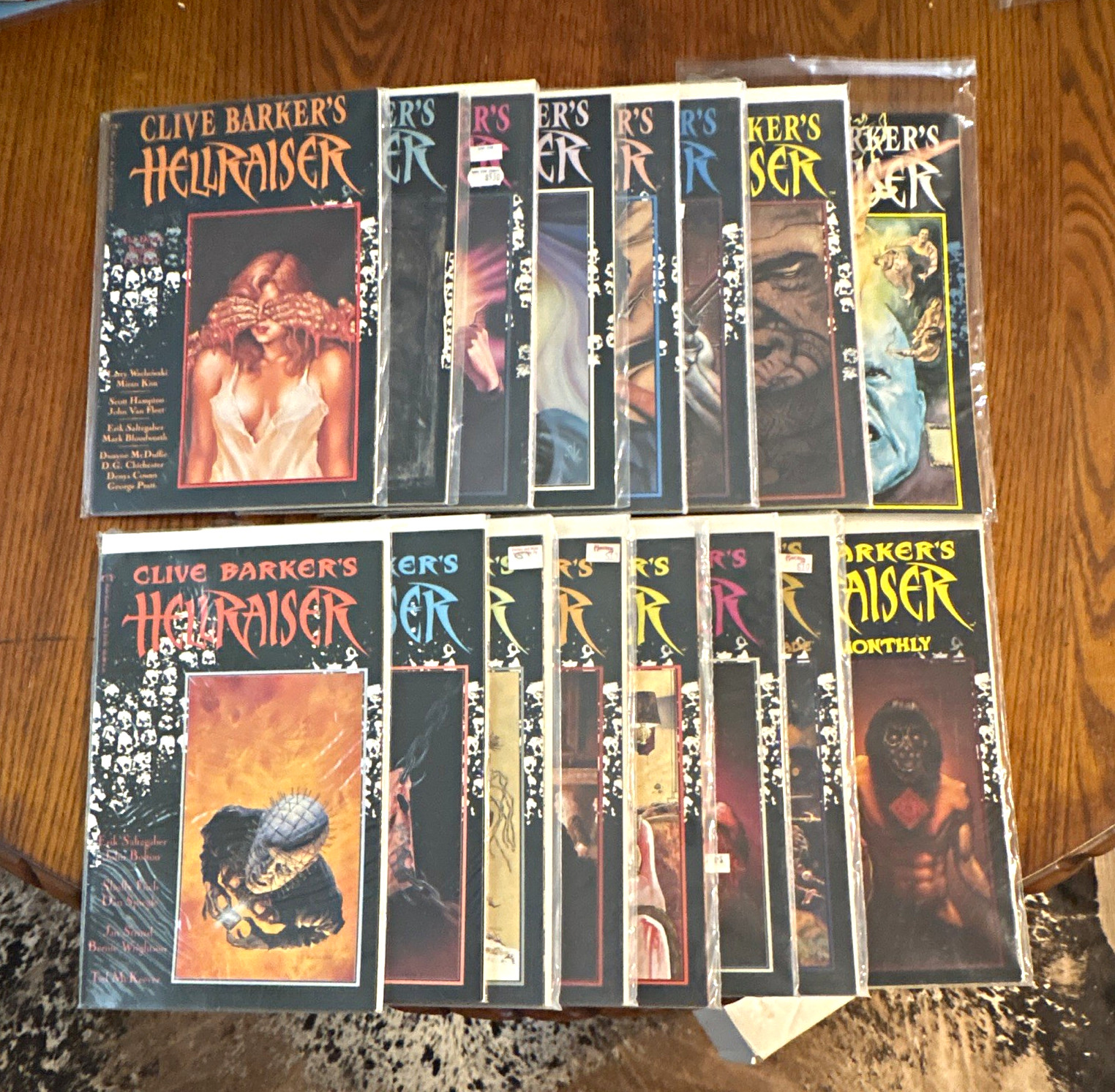 Clive Barker’s Hellraiser Lot issues #1-#18 missing #14 and #17 16 issues total