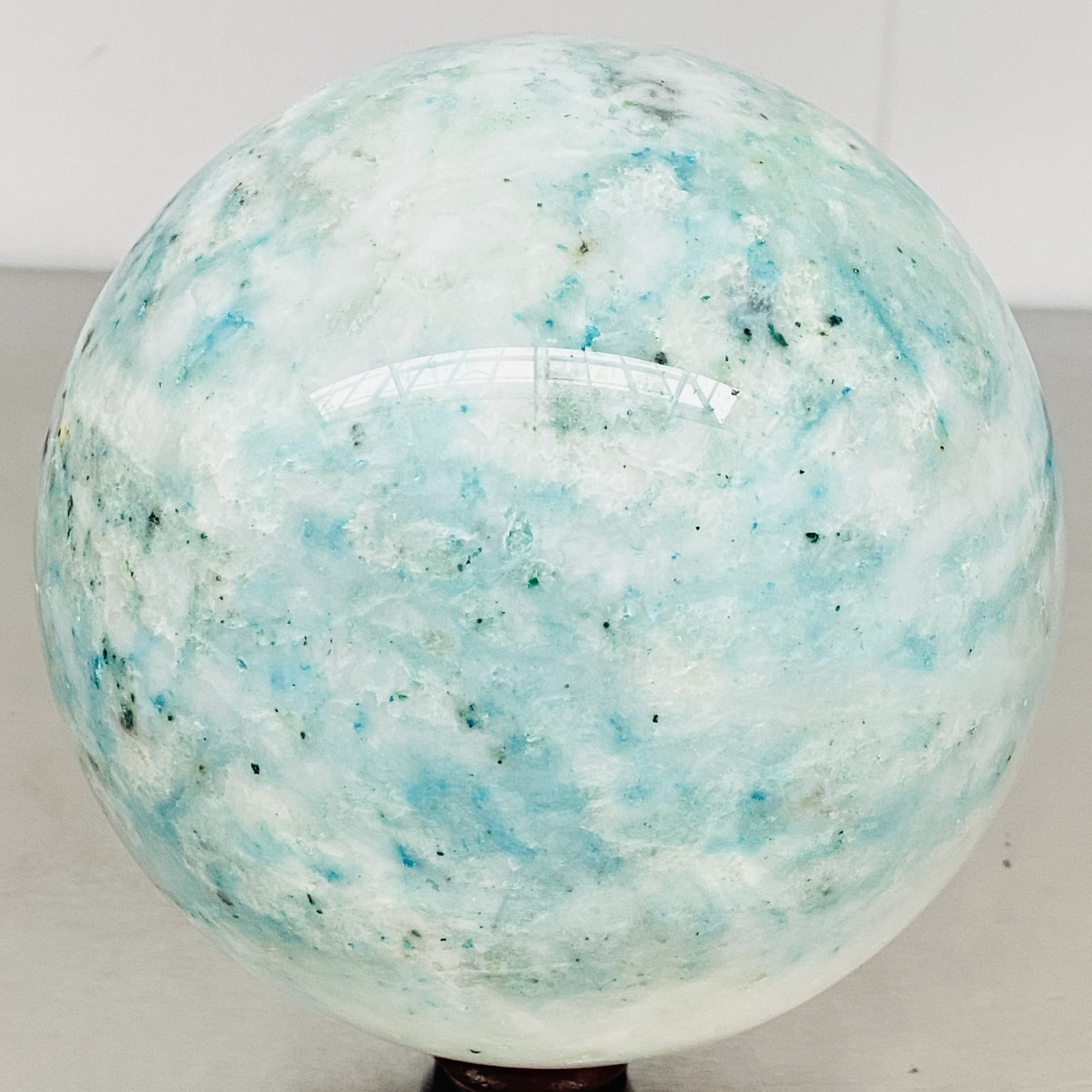 Natural phoenix stone crystal ball healing stone 4280g