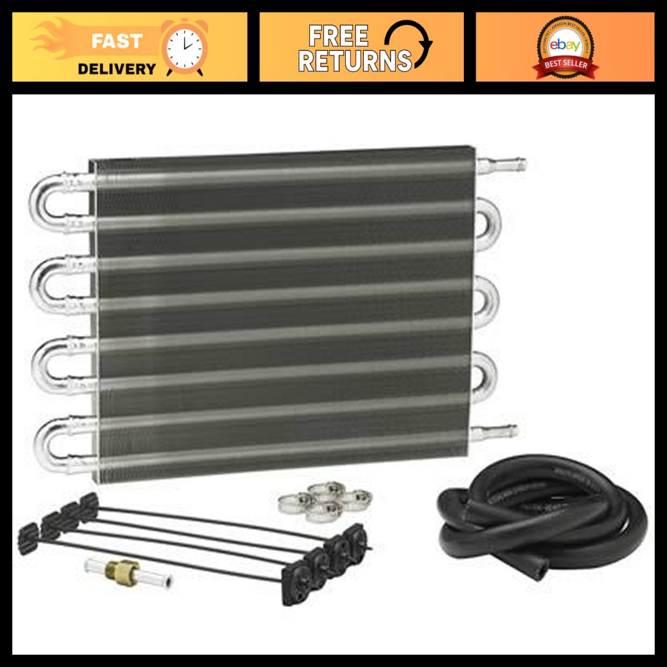 Extra Heavy Duty Trans-Cooler OC-1405 for Enhanced Cooling Performance