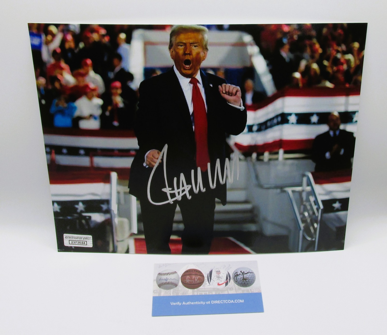 Donald Trump Signed 8x10 Photo With COA (2373644) (President)