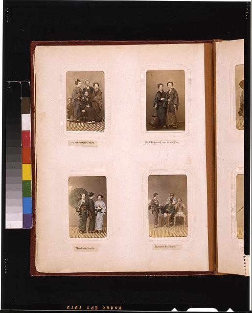 Photo:Japan 1860s Japanese Families Bridesmaid Teahouse Felice Beato