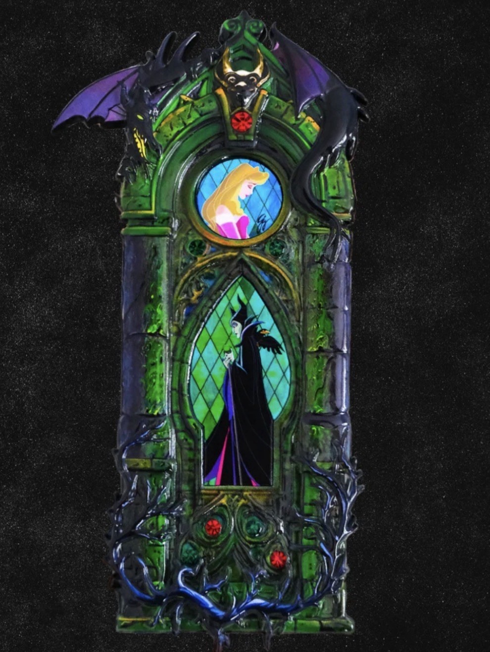 Artland Maleficent Jumbo Castle Pin Sold Out LE 100 Numbered CONFIRMED SHIPPED