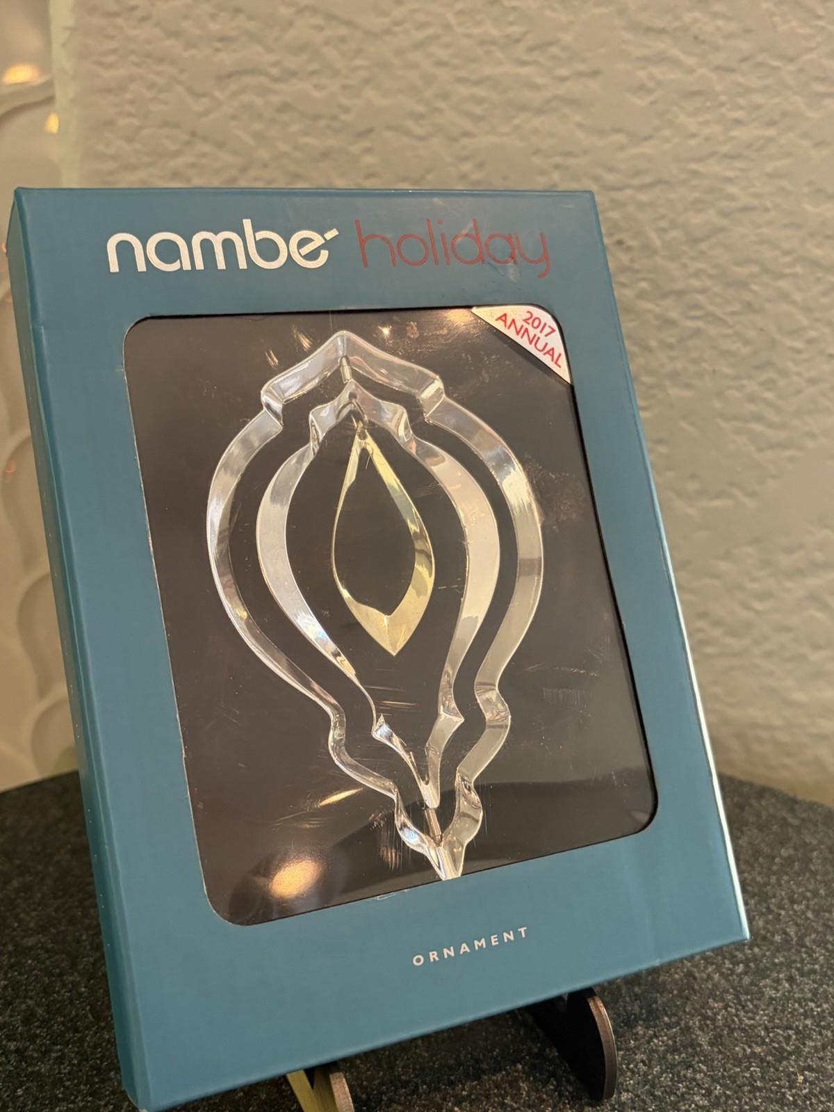Nambe 2017 Annual Christmas Ornament Silver & Gold New In Box