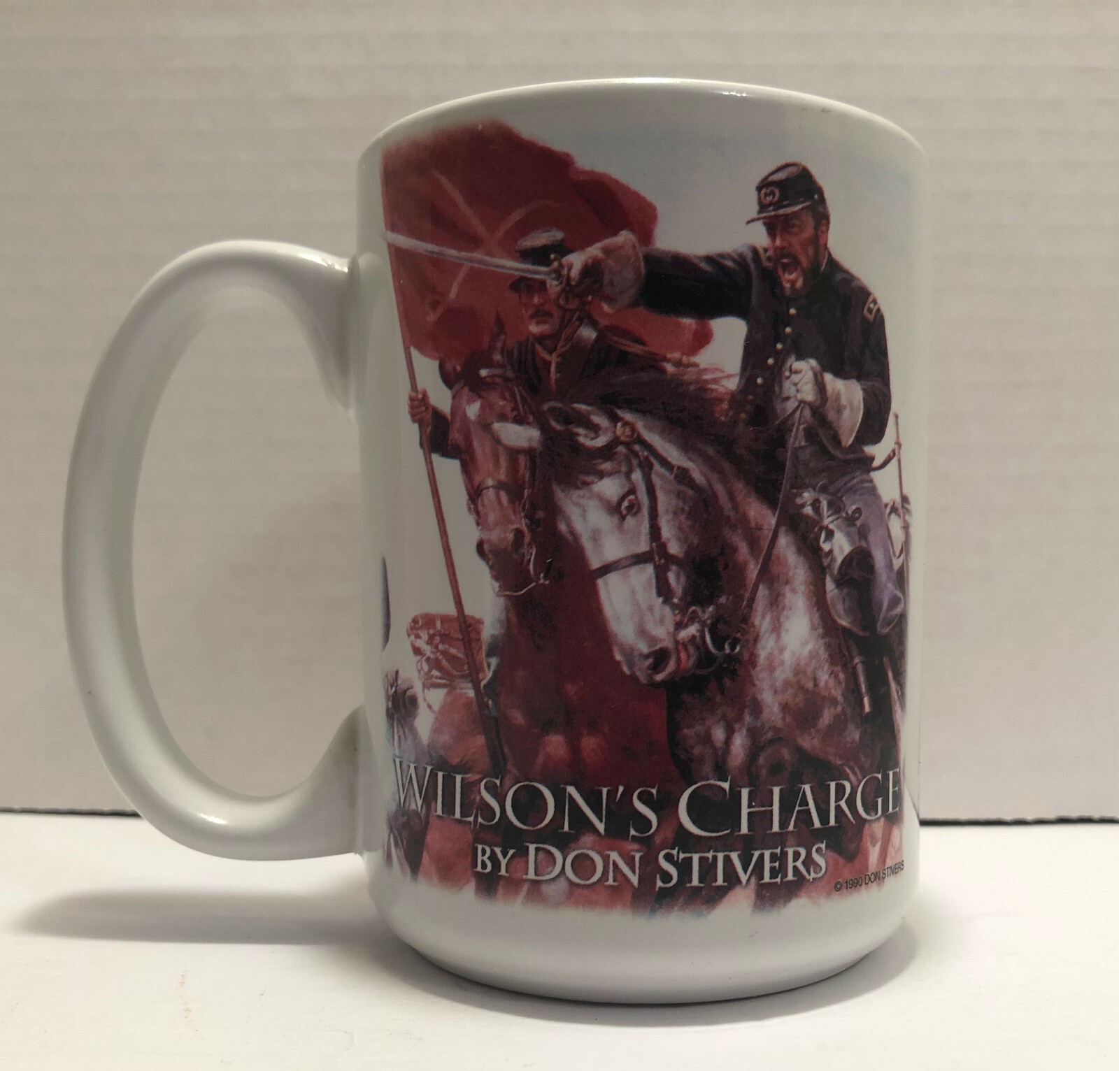 Wilson's Charge by Don Stivers Mug Civil War Military Art Cuppa