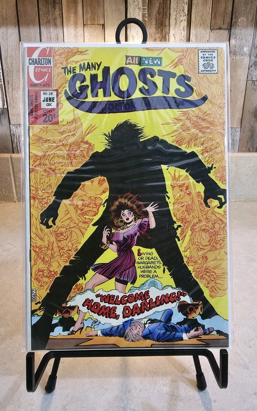The Many Ghosts of Dr. Graves #39 (Charlton June 1973) Legendary Tom Sutton Art